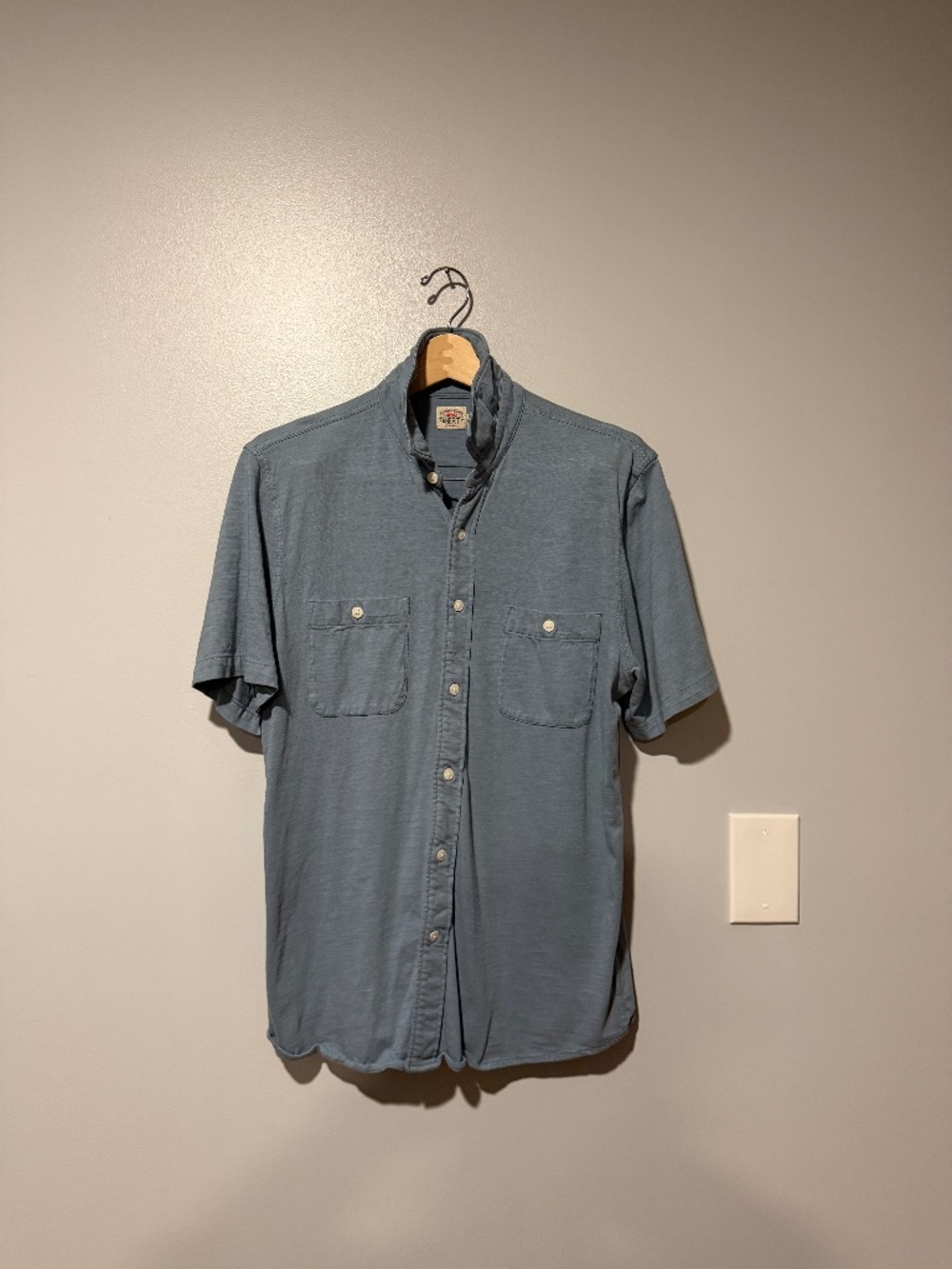 Faherty Short Sleeve Knit Season Shirt